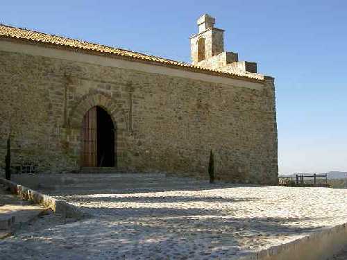 Vista de la explanada de la ermita