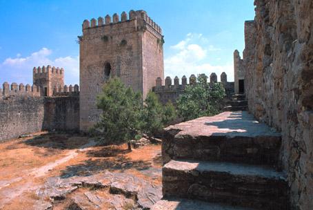 Castillo de las Aguzaderas, patio interior