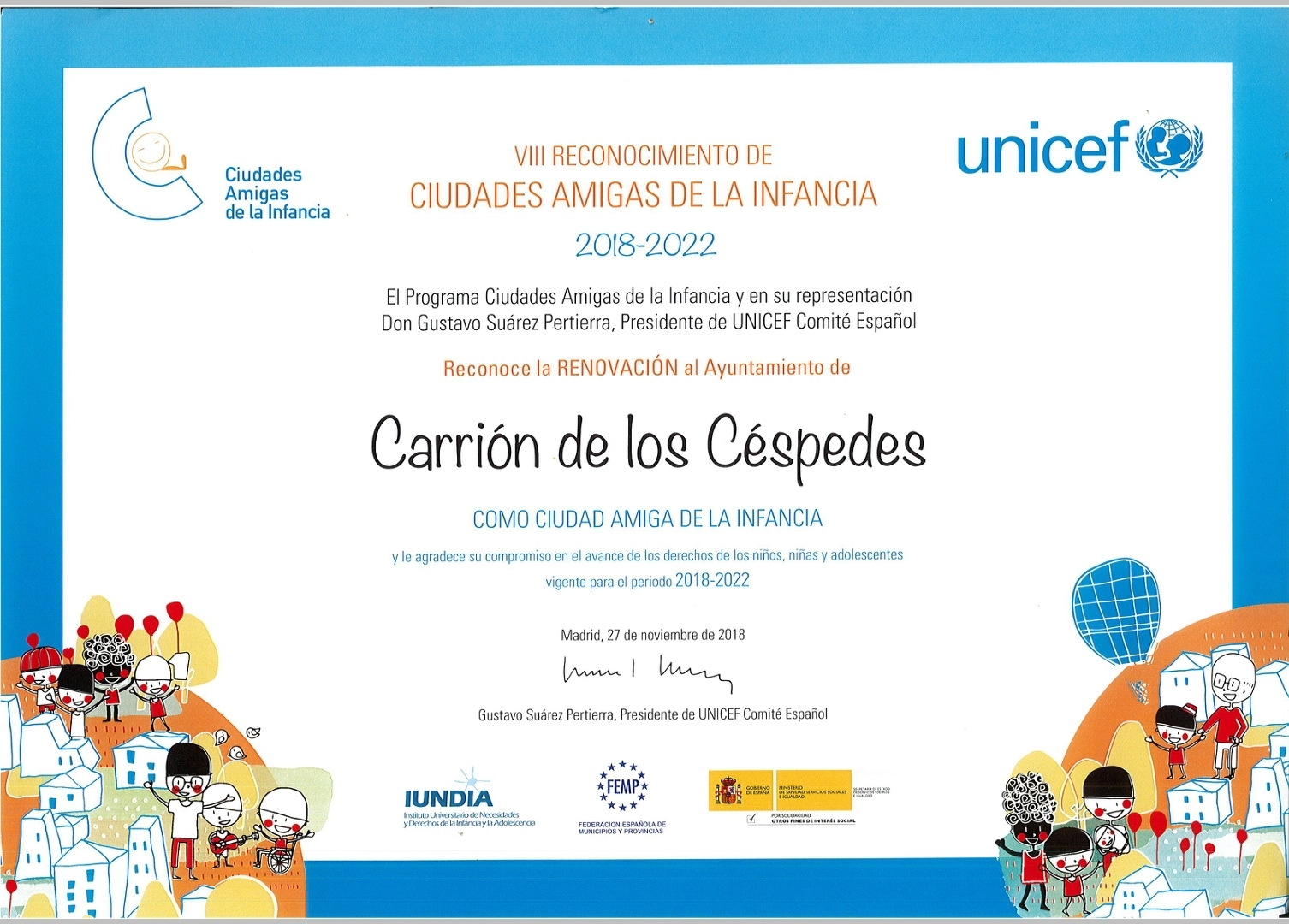 CIUDAD AMIGA DE LA INFANCIA