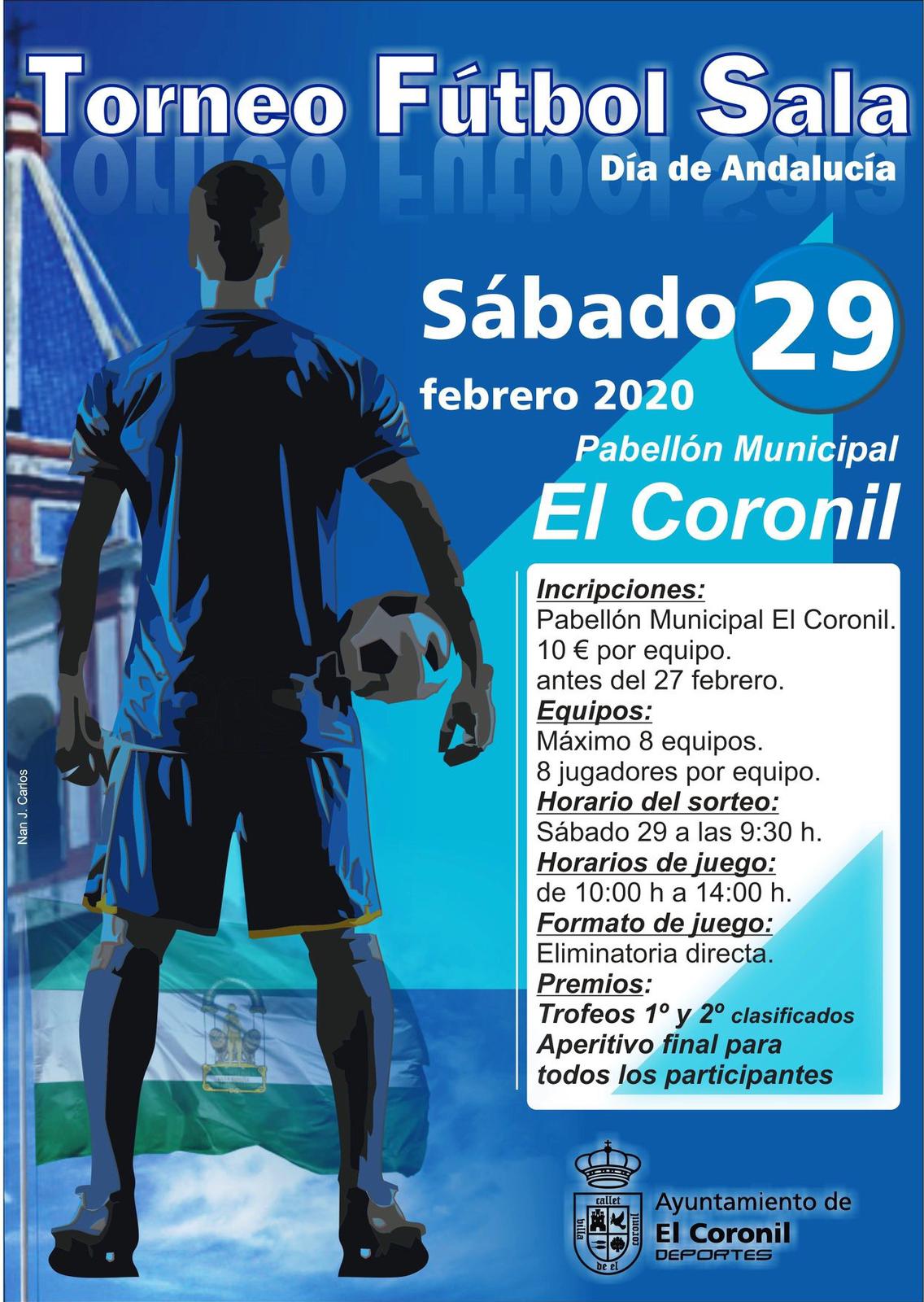 Torneo de fútbol sala, Día de Andalucía.