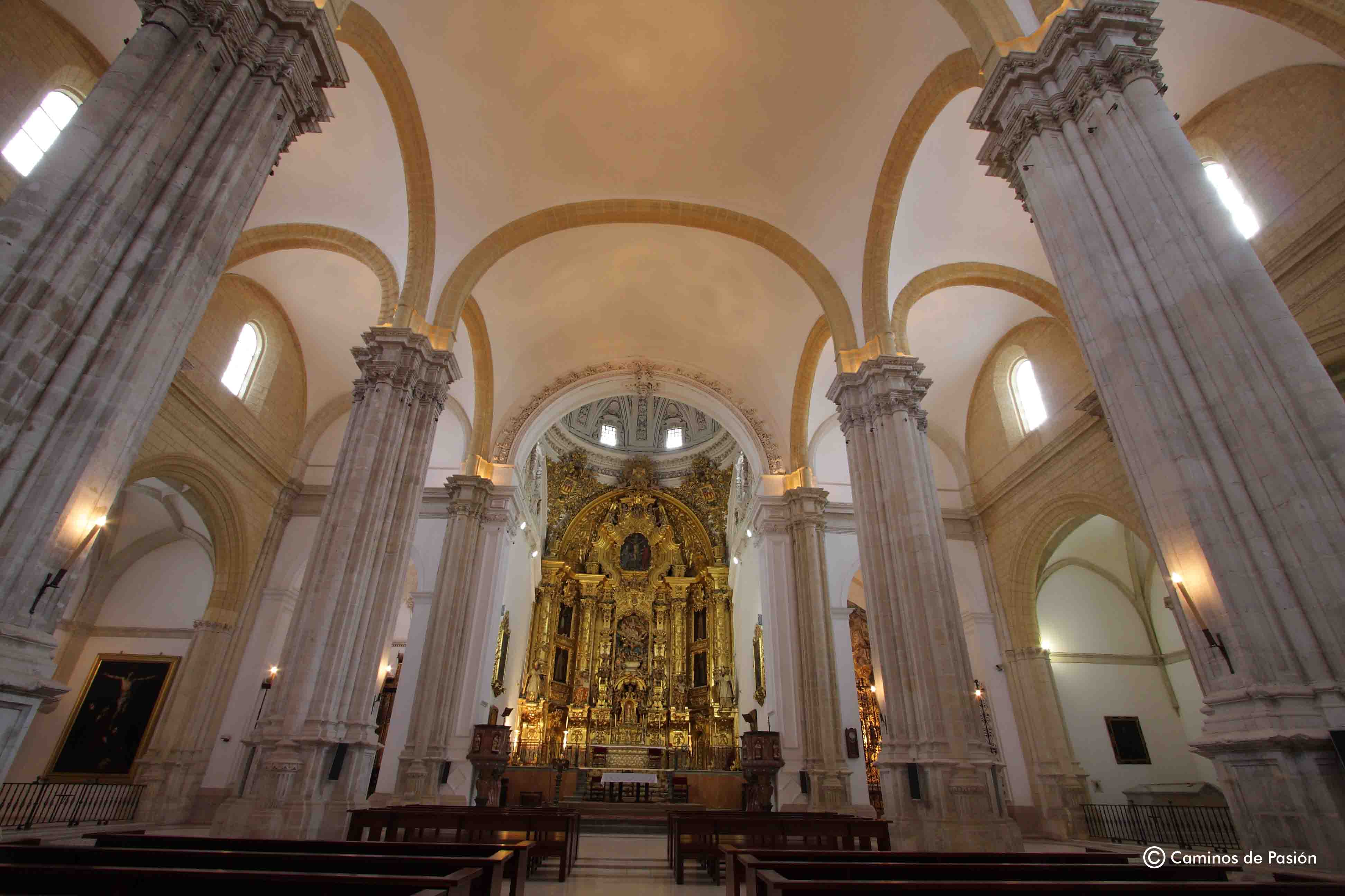 interior de la Colegiata