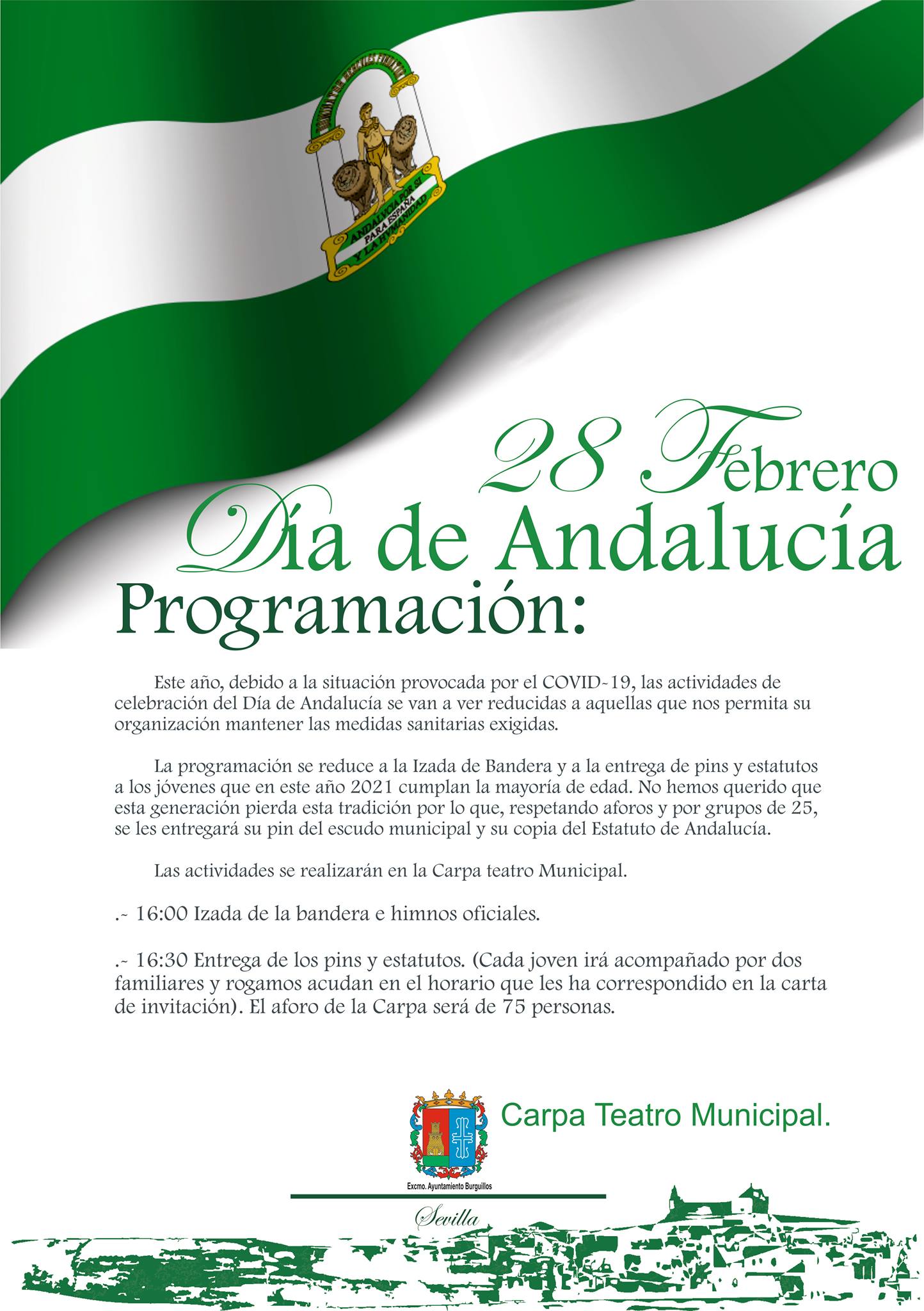 Cartel día de Andalucía