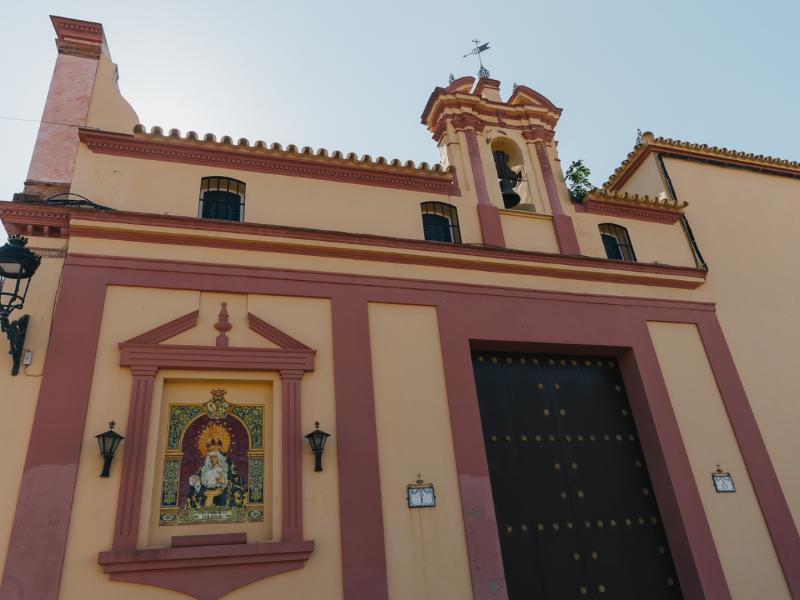 Fachada de la Capilla de la Hermandad..