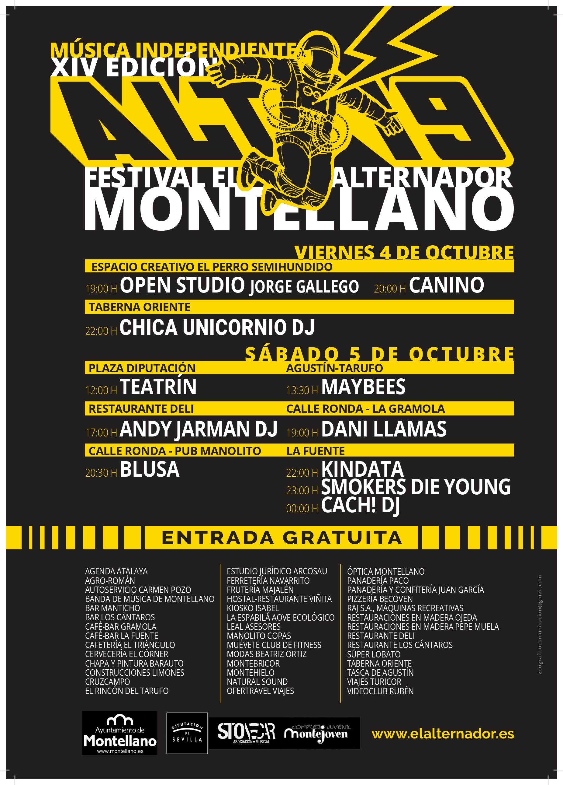 Cartel del evento